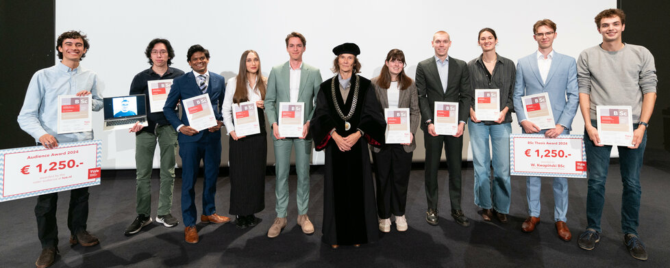 Wiktor also wins TU/e best BSc thesis award